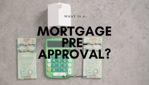mortgage pre approval